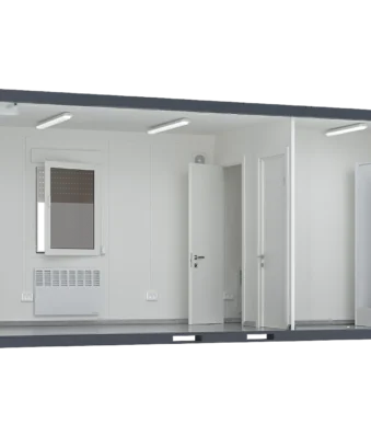 20 Feet Premium Sanitary Container with Break Room, Toilet & Shower