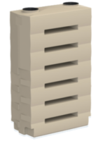 1000 Litre Stubby Slimline Tank - Image 2