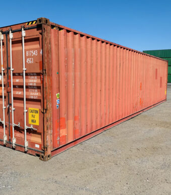 40ft HC Shipping Container for Sale | High Cube Storage Containers