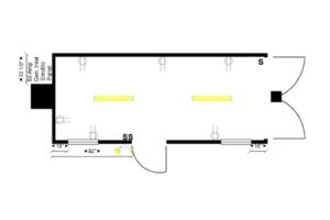 20ft Shipping Container Office (Insulated / No Siding) (20STOFI) - Image 3