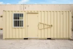 20ft Mobile Office Shipping Container with Bathroom (20STMOB) - Image 2