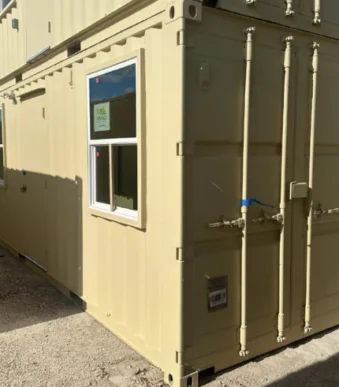 20ft Shipping Container Office (Insulated / No Siding) (20STOFI)