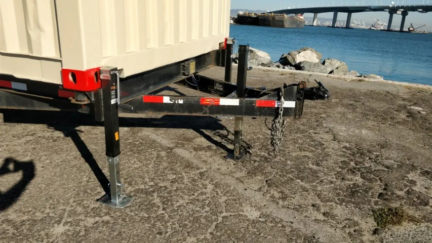 20ft New Mobile Office Container on Trailer