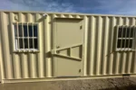 40ft Mobile Office Shipping Container with Storage (18/22) (40HCMOS1822)