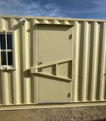 40ft Mobile Office Shipping Container with Storage (18/22) (40HCMOS1822)