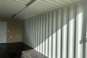 40ft Mobile Office Shipping Container with Storage (18/22) (40HCMOS1822) - Image 2