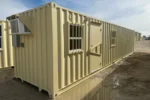 40ft Mobile Office Shipping Container with Storage (18/22) (40HCMOS1822) - Image 8