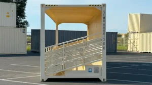 40ft New High Cube 74-Seat Bleacher Container - Image 4