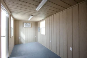20ft Mobile Office Shipping Container with Bathroom (20STMOB) - Image 4