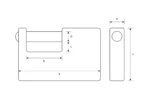 Shipping Container Locks For Sale - Image 2
