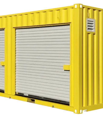 20ft Hazmat Storage w/ Dual Roll-up Doors