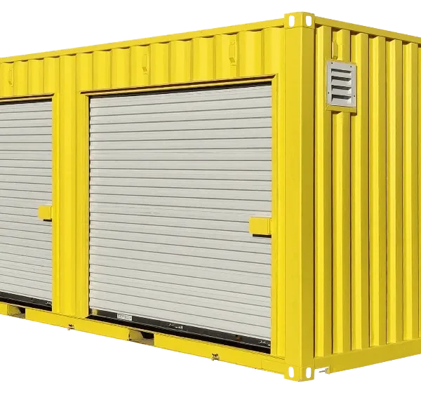 20ft Hazmat Storage w/ Dual Roll-up Doors
