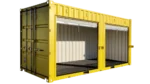 20ft Hazmat Storage Dual Roll-up Doors - Image 3