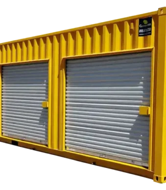 40ft Hazmat Storage w/ Dual Roll-up Doors