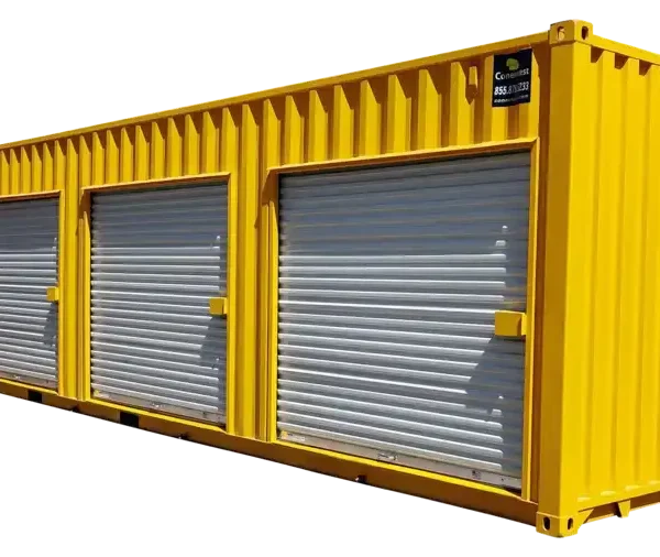 40ft Hazmat Storage w/ Dual Roll-up Doors