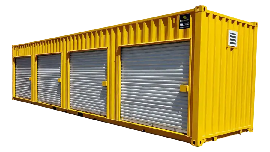 40ft Hazmat Storage w/ Dual Roll-up Doors