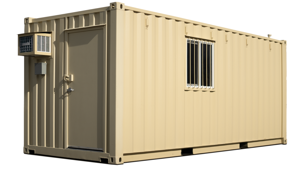 20ft New Ground Level Office w/ Restroom