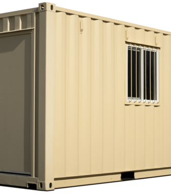 20ft New Ground Level Office w/ Restroom
